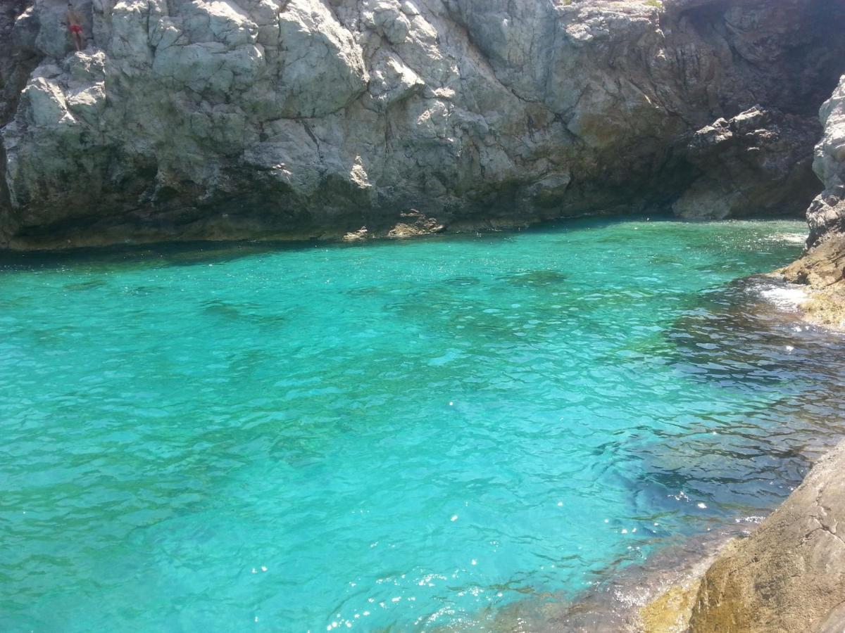 Aspra Al Delfino Blu Apartment Bagheria Bagian luar foto